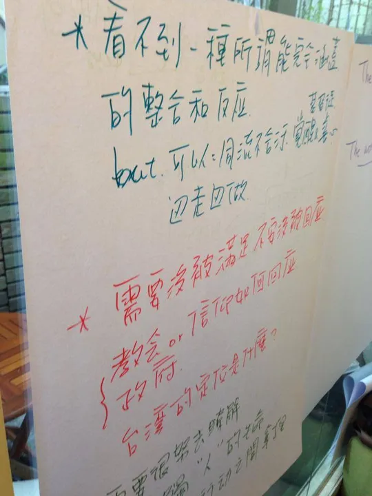 讀書會的白板筆記